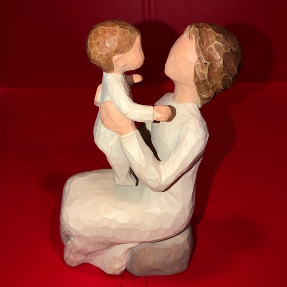 Willow Tree Grandmother and Grandchild Figurine 2001 Susan Lordi 5”Tall Exc.Con - Picture 2 of 5